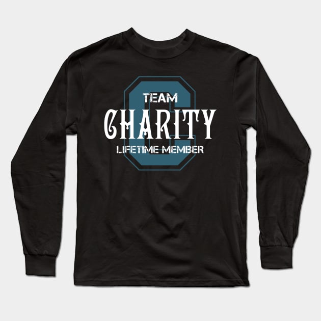 CHARITY Long Sleeve T-Shirt by TANISHA TORRES